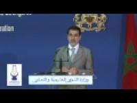 ندوة وزير الخارجية سعد الدين العثماني