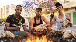 تقليد متواصل بوزان.. “تشواط” رؤوس الأكباش بين الأجواء الشعبية و فرحة العيد