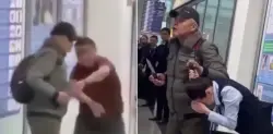 فيديو مثير.. ملاكم سابق يتدخل بشكل بطولي لإنقاذ فتاة محتجزة من طرف شخص مسلح داخل مطار