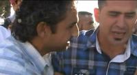 شاب سوري يتلقى خبر استشهاد أخيه صباح العيد