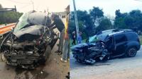 عاجل: وفاة سيدة حامل في حادثة سير خطيرة بعد اصطدام سيارتها بشاحنة (الفيديو)