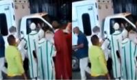 فيديو استقبال سيارة نقل مرضى "كورونا" بالدقة المراكشية يثير ضجة بمواقع التواصل (فيديو)