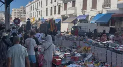 أمواج بشرية في درب عمر بالدار البيضاء تتوافد لشراء اللوازم المدرسية