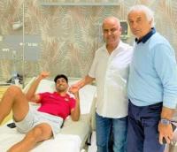 عملية جراحية للاعب الأسود