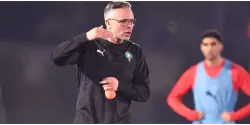 وهبي قبل صدام كندا: "أخبرت اللاعبين أن مواجهة الغد هي الأصعب في كأس العالم"