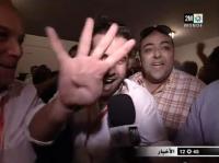 فرحة الوزراء بفوز الأسود