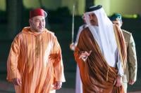 الملك يحل بقطر في أول زيارة له بعد الأزمة الخليجية