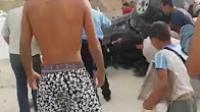 حادث انقلاب سيارة بالحسيمة