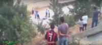 لحظة القبض على قاطع الطريق من طرف الشرطة بطنجة