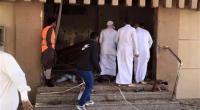 لحظة القبض على إرهابي مسجد السعودية وإطلاق النار في كل الاتجاهات !