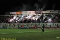 المغرب التطواني  يتهم 'أيادي خفية' باستغلال بعض عناصر الأولتراس لإشعال الشهب النارية و الاضرار بمصلحة الفريق