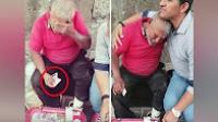 فيديو مؤثر: بقي لساعات طويلة في الشارع وهو يحاول بيع حلوياته عندما فاجأه غريب و...!!