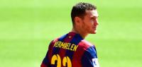 الاصابة تبعد مدافع برشلونة  لثلاث اسابيع 