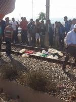 أسفي : حادثة سير مرعبة،قطار للمسافرين يدهس مواطنا نواحي كاوكي جنوب أسفي.