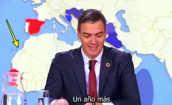 هل الأمر مقصود؟.."سانشيز" يثير جدلا واسعا عقب ظهوره أمام خلفية تحمل خريطة المغرب مبتورة من صحرائه