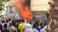 الفقيه بن صالح: حريق مهول بالمدينة يحول محتويات " دروكري" إلى رماد