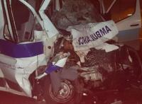كان في طريقه للعلاج بطنجة.. وفاة مريض وإصابات خطيرة في حادثة سير بين حافلة وسيارة إسعاف(صور)