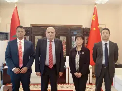 سفيرة الصين تستقبل رئيس بعثة "المينورسو" بالصحراء المغربية