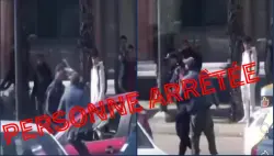 طنجة سائق يهاجم رجل أمن في الشارع العام والشرطة تتدخل لتوقيفه