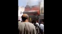 حريق داخل سناك أمين بدرب غلف بالبيضاء !