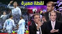 لقطة رائعة لرونالدو يدافع عن بنزيمة أمام صافرات الجماهير