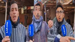 تجار سوق لازاري الشهير بوجدة يحتجون