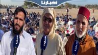 مغاربة بعد صلاة الاستسقاء: الله يرحمنا
