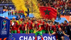 لحظة تتويج أسود الفوتسال بالكأس الإفريقية الرابعة على التوالي.. المغرب يواصل الهيمنة