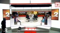شاب سوري يقتحم استديو لبرنامج فرنسي شهير ويرفع علم الثورة