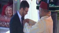 توشيح الفنان سعد المجرد من طرف الملك