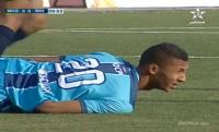 كادت أن تكون كارثة على المباشر!