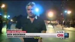 لحظة اعتقال مصور قناة CNN على الهواء مباشرة بمصر