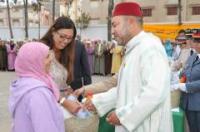 الملك يُطلق عملية توزيع المساعدات الغذائية بمناسبة رمضان 