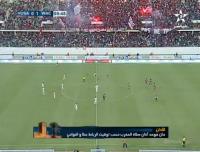 هدف الوداد في مرمى الحسنية