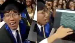 بالفيديو.. طالب يتفاخر باستخدام ChatGPT في حفل تخرجه