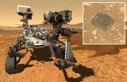 على شكل جمجمة بشرية.. رصد جسم غامض على المريخ