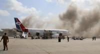 بعد تفجيرات عدن..تدمير طائرة مفخخة أطلقها الحوثيون لاستهداف قصر يتواجد به أعضاء الحكومة الجديدة