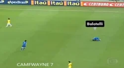 التلفزيون البرازيلي يسخر من بالوتيلي