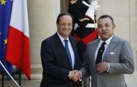 الرئيس الفرنسي فرانسوا هولاند يلقي أمام مجلس النواب المغربي