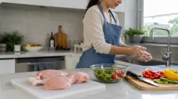 غسل الدجاج قبل الطهي قد لا يحميك.. عادة منزلية تنشر البكتيريا في المطبخ