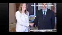 شاهد بن كيران يكاد يكسر يد رئيسة حكومة الأندلس