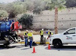 حملة استباقية بشمال المملكة لتنقية شبكات التطهير استعداداً لموسم الأمطار