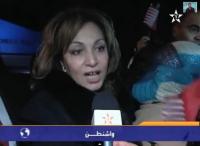 فرحة مغاربة أمريكا بقدوم جلالة الملك
