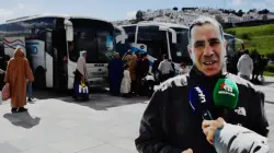 مواطن يعبّر عن فرحته بالعودة إلى القصر الكبير بعد انحسار الفيضانات، موجها شكره إلى الملك محمد السادس