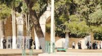 رئيس جهاز الشاباك الإسرائيلي يقتحم المسجد الأقصى