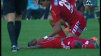 لاعب الوداد اونداما ينجو من الموت بعد أن ابتلع لسانه