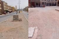 بالصور:منطقة "بئر الرامي الجنوبية" بالقنيطرة بدون تهيئة مجالية عمرانية وهؤلاء يتحملون المسؤولية