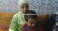 مؤثر...طفل مريض يستنجد بالملك محمد السادس لعلاجه