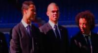 أرسيلو ينفجر من ضاحا اثناء حفل توقيع عقد رريال مدريد مع ايبيك