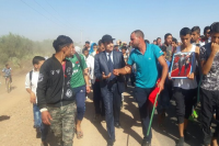 تلاميذ يحتجون تضامنا مع زميلتهم في مواجهة عون سلطة